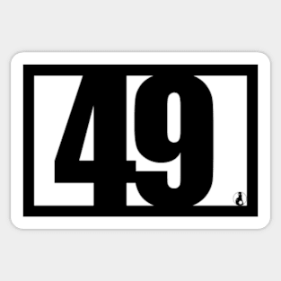 49 Sticker